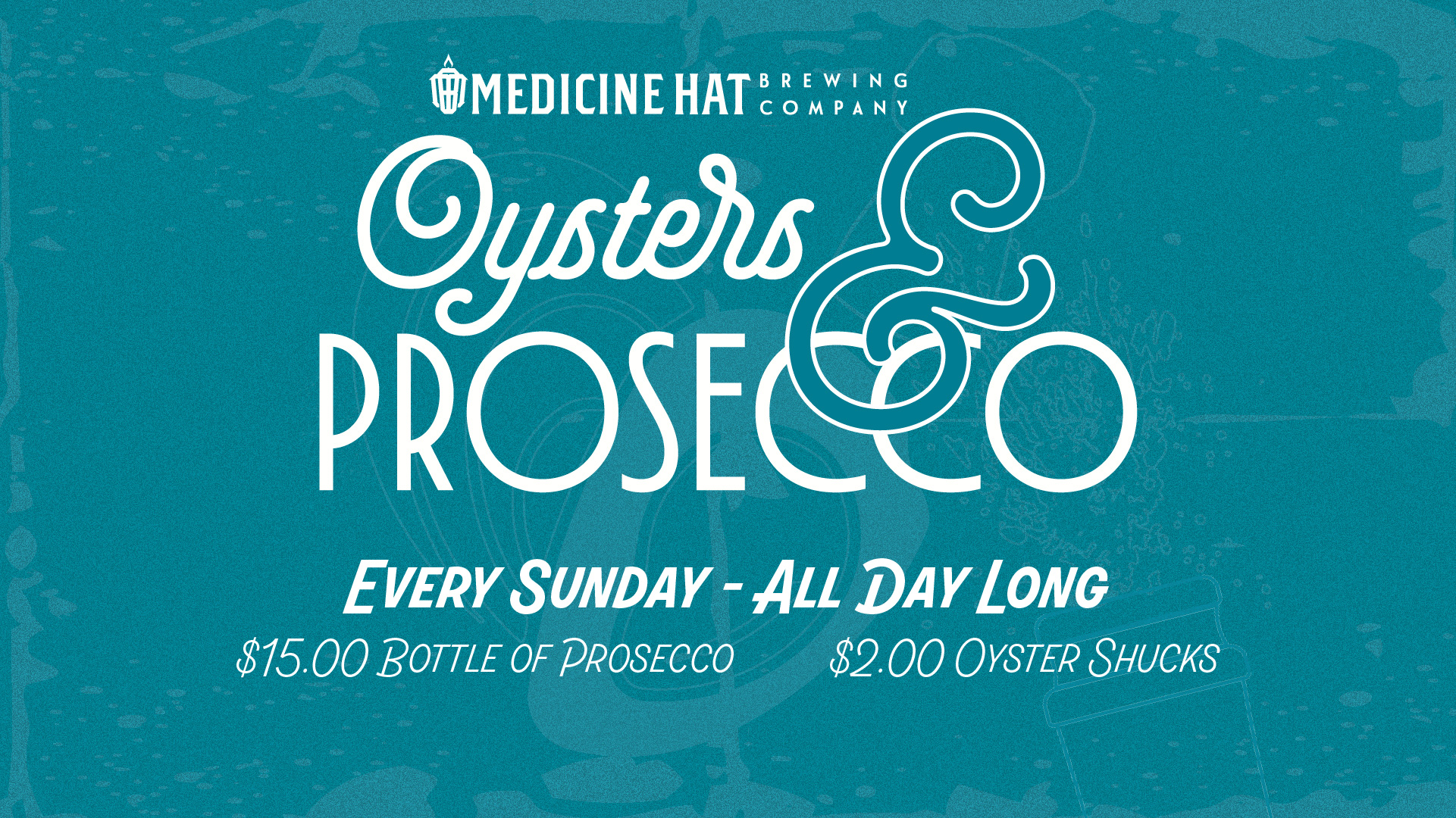 Prosecco And Oyster Sunday